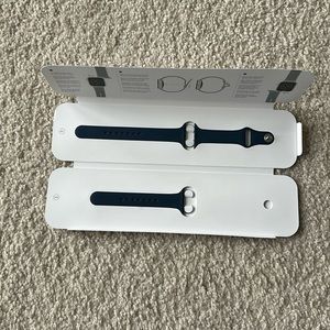 Genuine 41mm Apple Watch abyss blue sport band